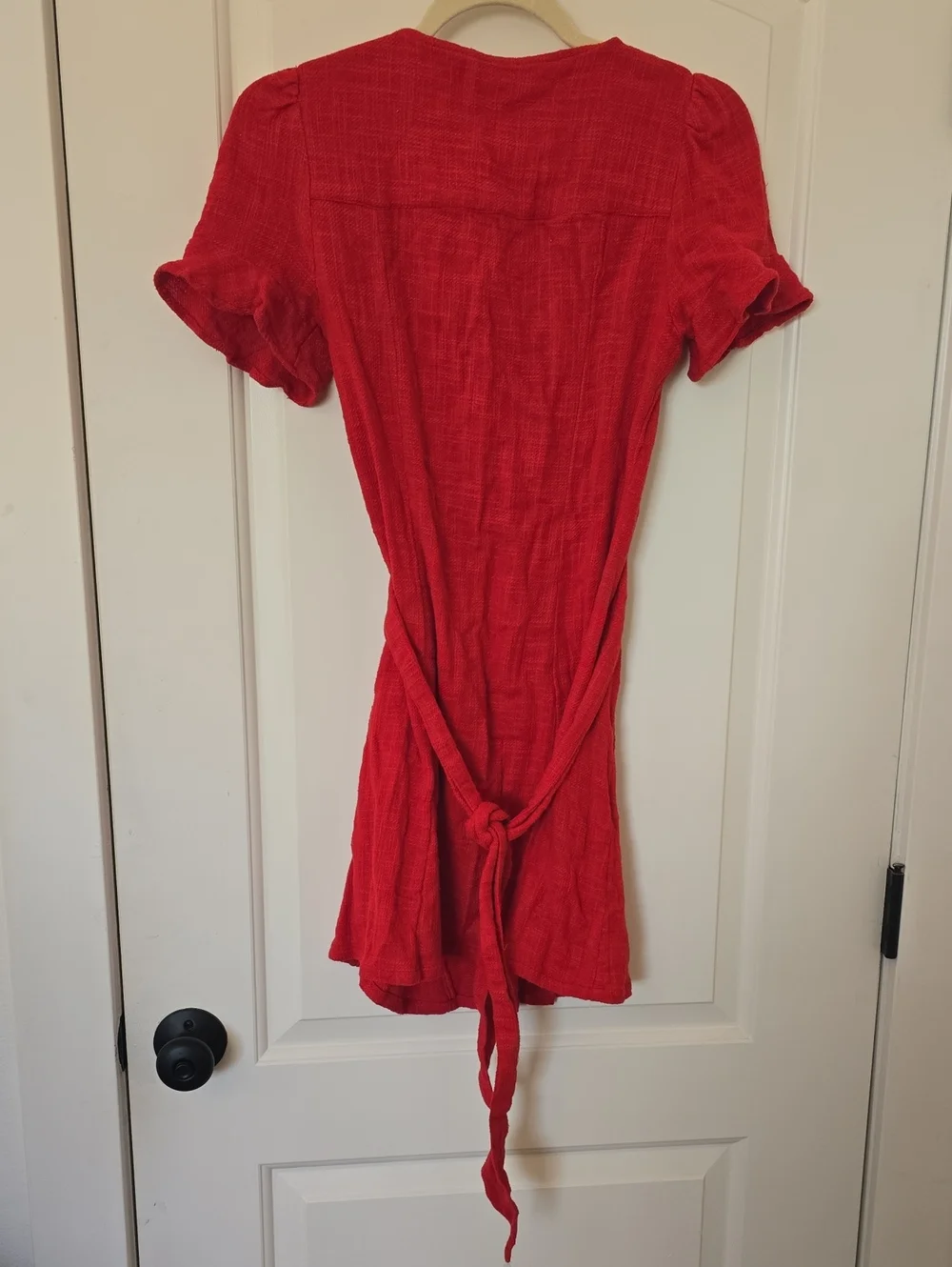 Free People Button Down Tie Dress